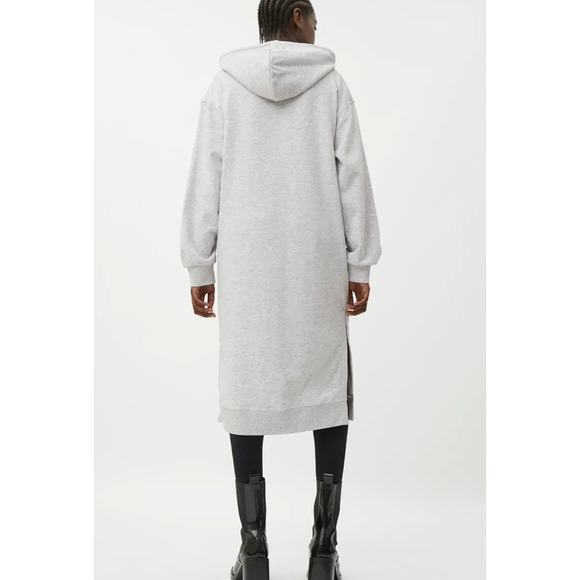 weekday marcie hood sweatshirt midi dress - Picture 15 of 16